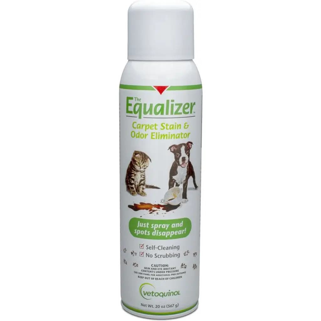 Vetoquinol Equalizer Dog, Cat & Small Pet Stain Remover, 20-fl oz bottle
