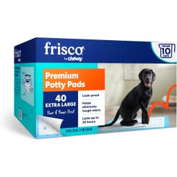 Frisco X-Large Premium Dog Training & Potty Pads, 28 x 34-in, Unscented, 40 count