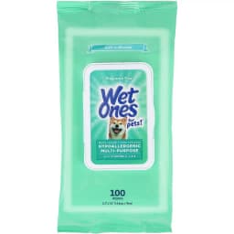 Wet Ones Hypoallergenic Multi-Purpose Dog Wipes, 100 count