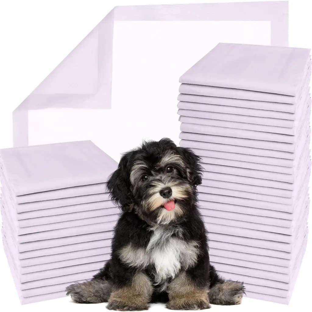 Disposable Lavender Scented Dog & Cat Pee Pads, 100 count