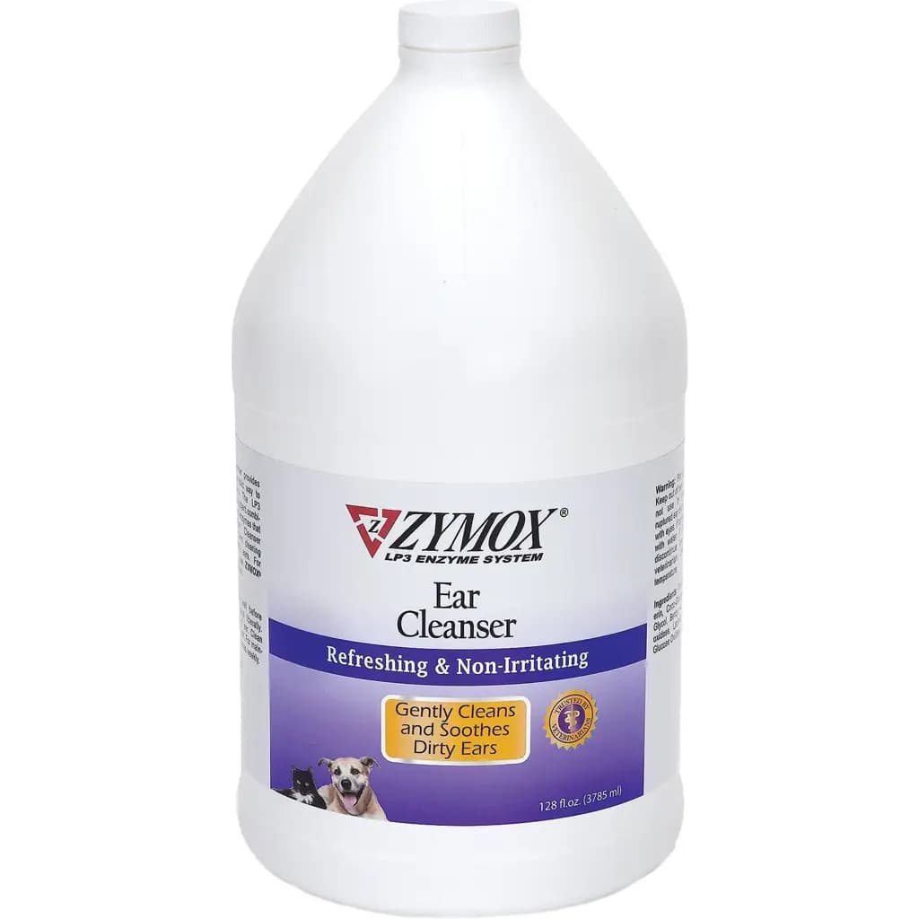 Zymox Enzymatic Ear Cleanser for Dogs & Cats, 1-gal bottle