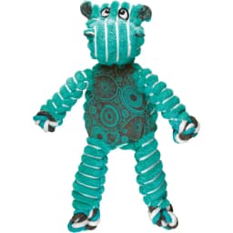 KONG Floppy Knots Hippo Dog Toy, Medium/Large