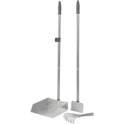 Frisco Rake & Spade Set with Dustpan, Large