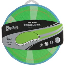 Chuckit! Paraflight Dog Toy, Large, Max Glow