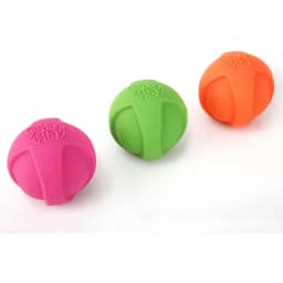 Hartz Dura Play Ball Squeaky Latex Dog Toy, Color Varies, 3 count, Medium