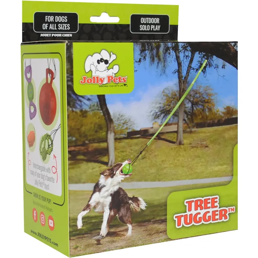 Jolly Pets Tree Tugger Rope Tug Dog Toy