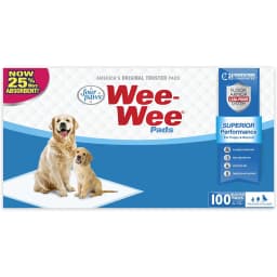 Four Paws Superior Performance Dog Pee Pads, 22 x 23-in, 100 count