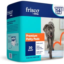 Frisco Giant Premium Dog Training & Potty Pads, 27.5 x 44-in, Unscented, 30 count