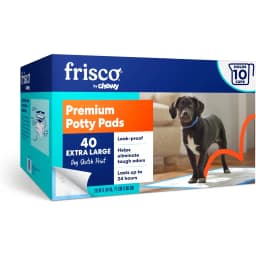 Frisco X-Large Premium Dog Training & Potty Pads, 28 x 34-in, Unscented, 40 count, Dog Sketch Print