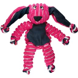 KONG Floppy Knots Dog Toy, Bunny, Small/Medium