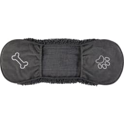 Microfiber Chenille Shammy Towel, Gray, Large