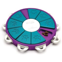 Twister Puzzle Game Dog Toy, Blue & Purple