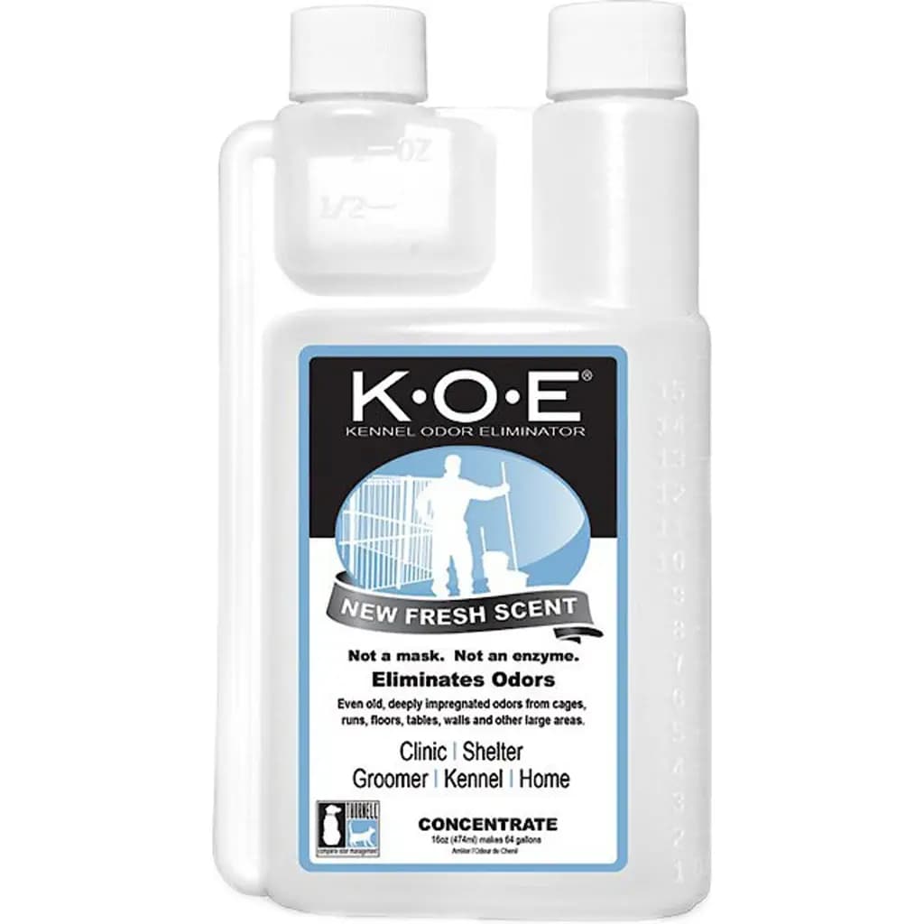 K.O.E. Kennel Odor Eliminator Concentrate Fresh Scent, 16-fl oz bottle