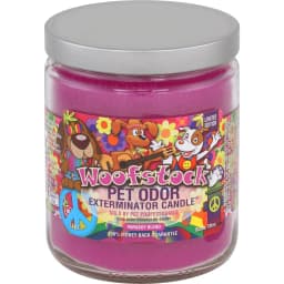 Woofstock Deodorizing Dog & Cat Candle, 13-oz jar