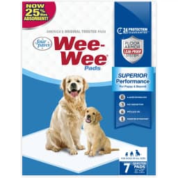 Four Paws Superior Performance Dog Pee Pads, 22 x 23-in, 7 count