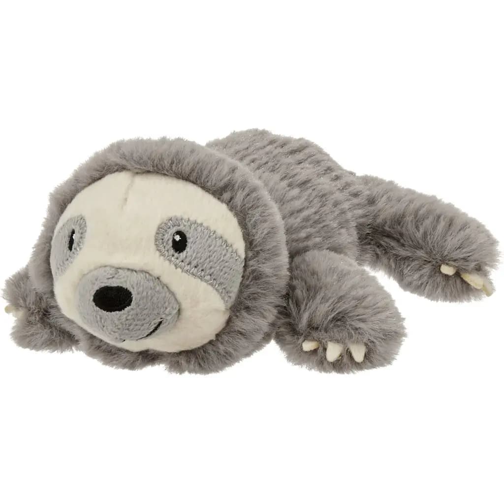 Frisco Sloth Plush Squeaky Dog Toy, Small/Medium