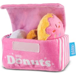 Barker's Dozen Donuts Plush 4-in-1 Treat Dispensing Dog Toy