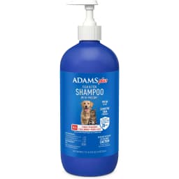 Adams Plus Flea & Tick Shampoo Sensitive Skin for Cats & Dogs, 24-fl oz bottle