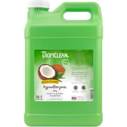 TropiClean Hypo-Allergenic Gentle Coconut Puppy & Kitten Shampoo, 2.5-gal bottle