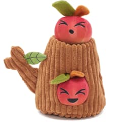 BARK Them Apples 3-in-1 Squeaky Plush Dog Toy