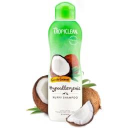 TropiClean Hypo-Allergenic Gentle Coconut Puppy & Kitten Shampoo, 20-fl oz bottle
