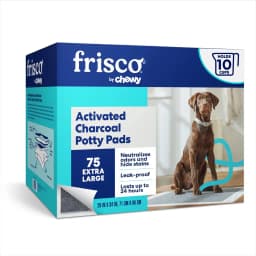 Frisco X-Large Charcoal Dog Training & Potty Pads, 28 x 34-in, Unscented, 75 count