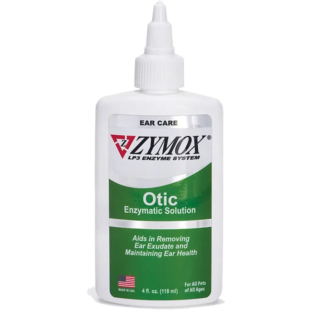 Zymox Otic Dog & Cat Ear Infection Treatment without Hydrocortisone, 4-fl oz bottle
