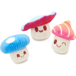 Alice Magic Mushrooms 3-in-1 Plush Dog Toy