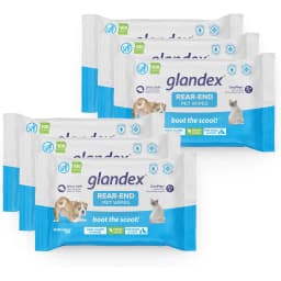 Glandex Boot the Scoot Rear End Anal Gland Cleaning & Deodorizing Hygienic Dog & Cat Wipes, 100 count, case of 6