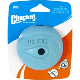 Chuckit! The Whistler Ball Dog Toy, Color Varies, Large