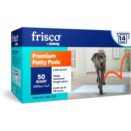Frisco Giant Premium Dog Training & Potty Pads, 27.5 x 44-in, Scented, 50 count