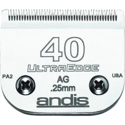Andis UltraEdge Detachable Blade, #40, 1/100 inch - 0.25 mm
